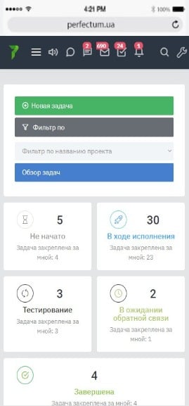 Перечень всех задач